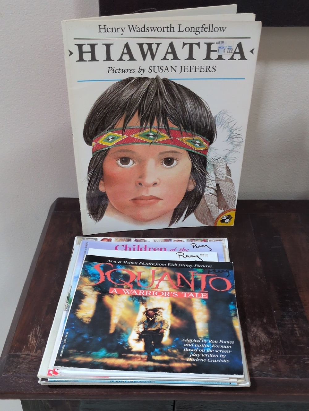Scholastic Vintage Children's Fiction American Indian Themed Set of 9 Paperbacks